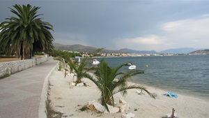 Chorvatsko 2013 - pláž